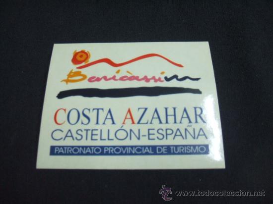 Coleccionismo: ADHESIVO - BENIC&Agrave;SSIM - COSTA AZAHAR - CASTELL&Oacute;N - ESPA&Ntilde;A -