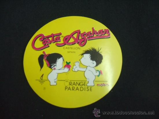 Collecting paper: ADHESIVO - COSTA DEL AZAHAR - CASTELLON - SPAIN -