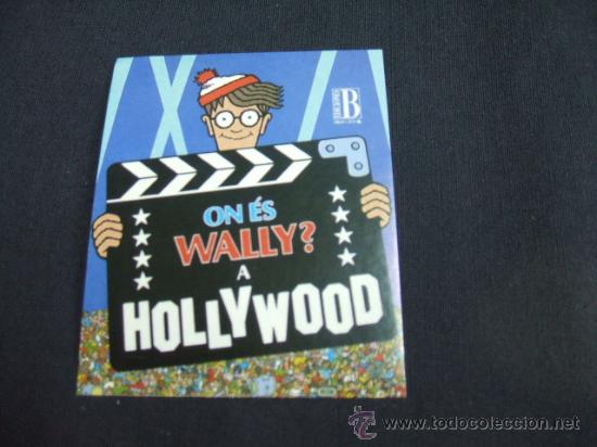 Coleccionismo: ADHESIVO - ON &Eacute;S WALLY? A HOLLYWOOD - EDICIONES B -