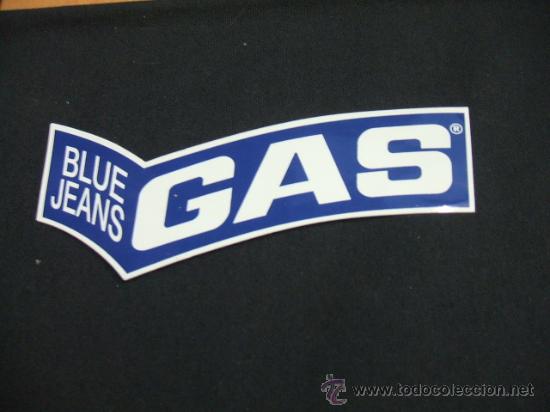 Coleccionismo: ADHESIVO - BLUE JEANS - GAS -