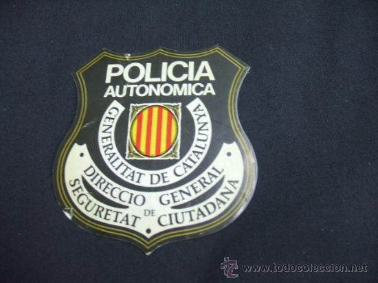 Coleccionismo: ADHESIVO - POLICIA AUTONOMICA - DIRECCIO GENERAL DE SEGURETAT CIUTADANA -