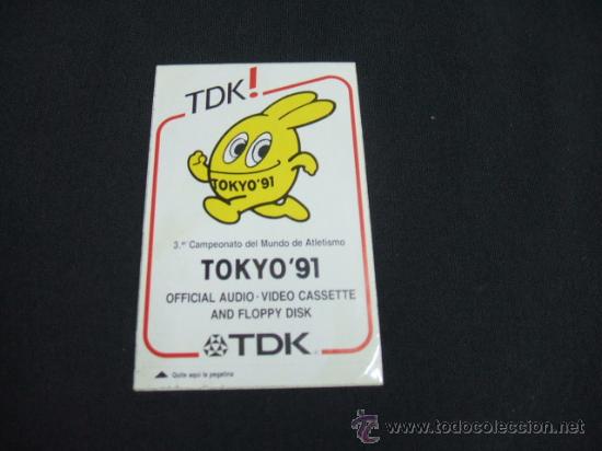 Coleccionismo: ADHESIVO - TDK -