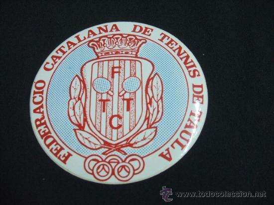 Coleccionismo: ADHESIVO - FEDERACI&Oacute; CATALANA DE TENNIS DE TAULA -