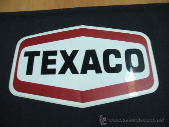 Coleccionismo: ADHESIVO - TEXACO -