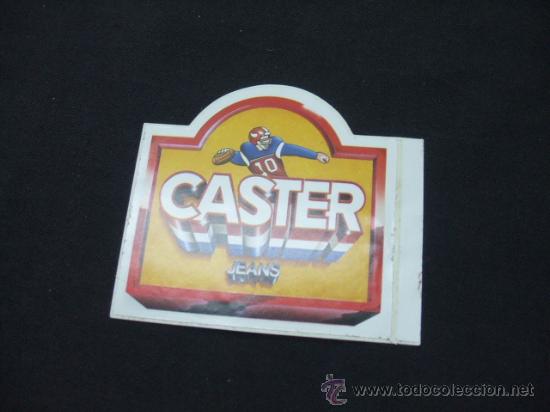 Coleccionismo: ADHESIVO - CASTER JEANS -