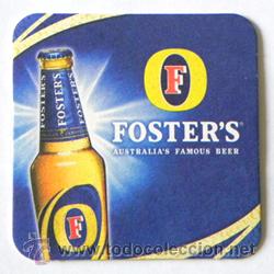 Coleccionismo: POSAVASOS CERVEZA AUSTRALIANA FOSTER'S - DOBLE CARA - OTROS POSA VASOS EN VENTA - FOSTER