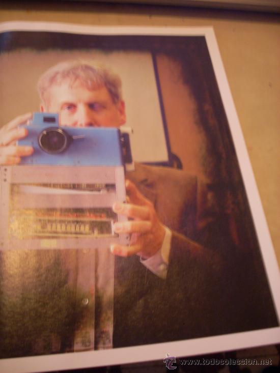 Colecionismo: Fotograf&iacute;a de Steve Sasson, inventor de la c&aacute;mara digital. P&aacute;gina de prensa.
