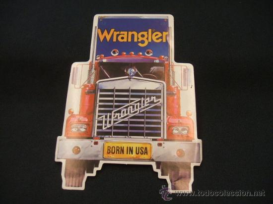 Coleccionismo: ADHESIVO - WRANGLER -