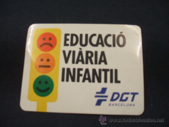 Coleccionismo: ADHESIVO - EDUCACI&Oacute; VI&Agrave;RIA INFANTIL - DGT BARCELONA -