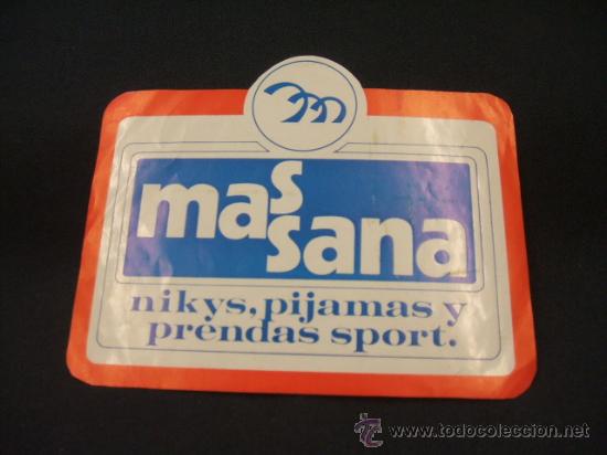 Coleccionismo: ADHESIVO - MASSANA -