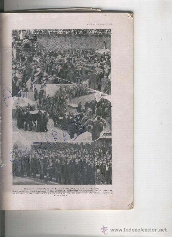 Coleccionismo: RECORTE DE PRENSA. A&Ntilde;OS 20 ? AVIACION.DORNIER 8. MELILLA. ENTIERRO DE LOS AVIADORES CAULA Y TAULER.