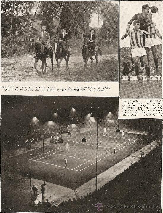 Collectionnisme: RECORTE PRENSA.A&Ntilde;O 1909.MOLLET.CROSS COUNTRY A CABALLO.GRANADA.IGLESIA SAN CECILIO.CRISTO FAVORES