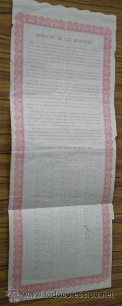 Coleccionismo: CEDULA DE CREDITO LOCAL 1944 - Foto 2