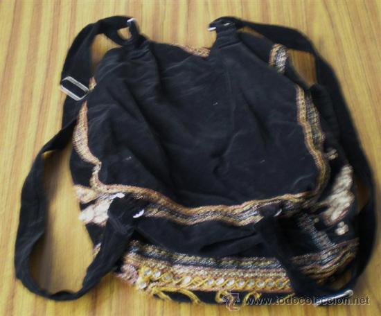 Coleccionismo: MOCHILA de terciopelo - Foto 5