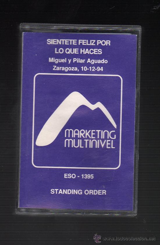 Coleccionismo: CINTA CASSETTE CONFERENCIA MARKETING MULTINIVEL &middot; Si&eacute;ntete feliz por lo que haces