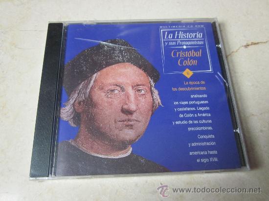 Coleccionismo: CD ROM LA HISTORIA Y SUS PROTAGONISTAS - CRISTOBAL COLON