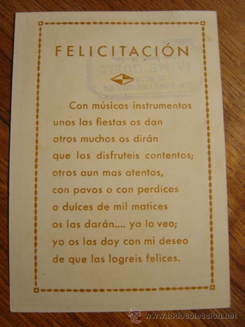 Coleccionismo: FELICITACION DE NAVIDAD EL EBANISTA - Foto 2