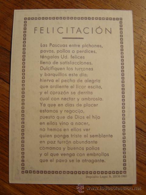 Coleccionismo: FELICITACION DE NAVIDAD EL BARRENDERO - Foto 2