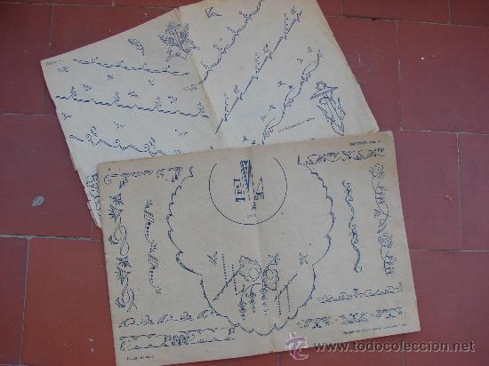 Coleccionismo: 2 CUADERNOS DE PATRONES DE COSTURA ANTIGUOS