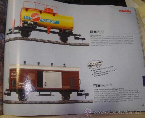 Coleccionismo: MARKLIN - PROGRAMA COMPLETO DE 2001, 2002 E. - Foto 2