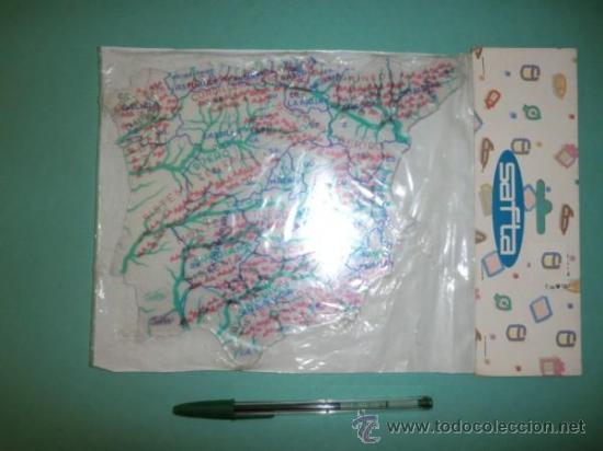 Coleccionismo: MAPAS ESPA&Ntilde;A SAFTA REF. 3102.003 - PLANTILLAS PL&Aacute;STICO - Foto 1
