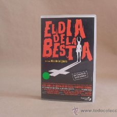 Coleccionismo: PELÍCULA VHS. EL DÍA DE LA BESTIA. ALEX DE LA IGLESIA.. Lote 27800570