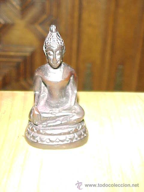 Coleccionismo: BUDA AKSHOBYA. PEQUE&Ntilde;A FIGURA DE RESINA.
