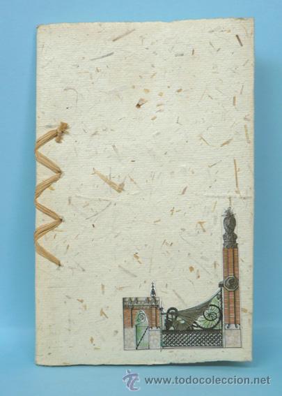 Cuaderno de papel hecho a mano