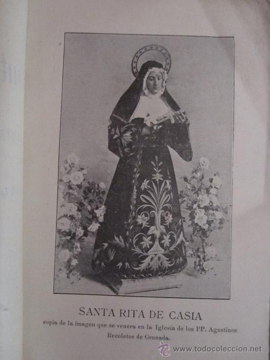 Collectionnisme: GRANADA: DUODENARIO A STA. RITA DE CASIA Y MANUAL DEL COFRADE  1905