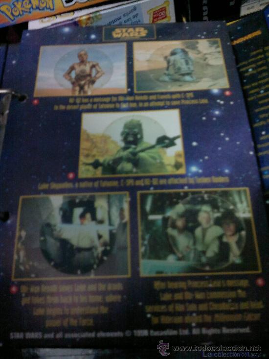 Coleccionismo: COLECCION LIMITADA TAZOS STAR WARS COMPLETA - Foto 2
