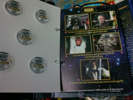 Coleccionismo: COLECCION LIMITADA TAZOS STAR WARS COMPLETA - Foto 3