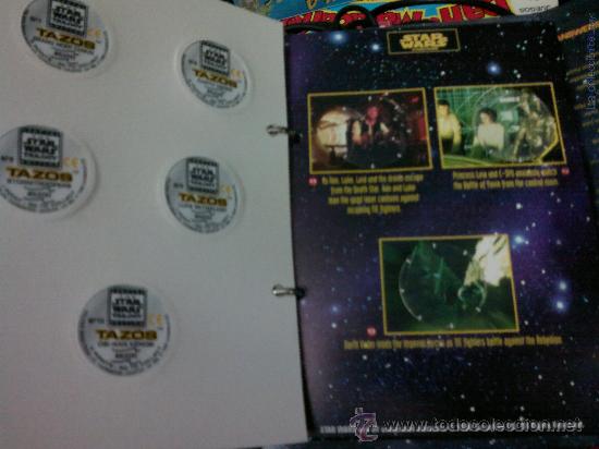 Coleccionismo: COLECCION LIMITADA TAZOS STAR WARS COMPLETA - Foto 4
