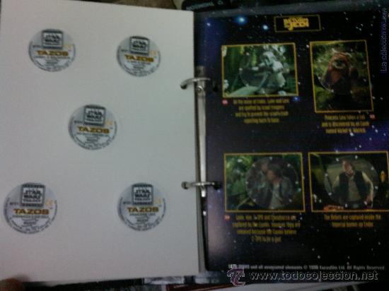 Coleccionismo: COLECCION LIMITADA TAZOS STAR WARS COMPLETA - Foto 8