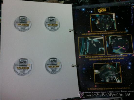 Coleccionismo: COLECCION LIMITADA TAZOS STAR WARS COMPLETA - Foto 9