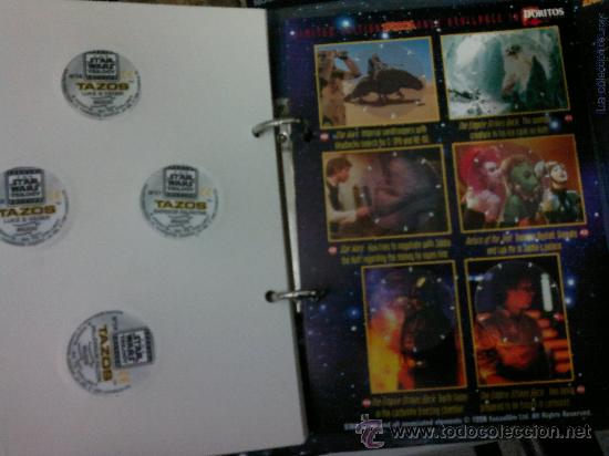 Coleccionismo: COLECCION LIMITADA TAZOS STAR WARS COMPLETA - Foto 10