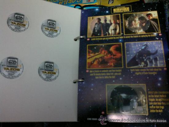 Coleccionismo: COLECCION LIMITADA TAZOS STAR WARS COMPLETA - Foto 11