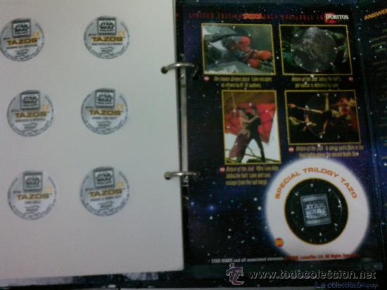 Coleccionismo: COLECCION LIMITADA TAZOS STAR WARS COMPLETA - Foto 13