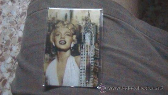 Coleccionismo: IMAN EN 3 DIMENSIONES MARILYN MONROE - Foto 1