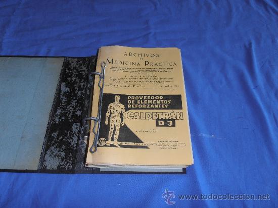 Coleccionismo: ARCHIVOS DE MEDICINA PRACTICA, EDICIONES ARTABRO - Foto 2