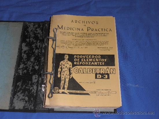 Coleccionismo: ARCHIVOS DE MEDICINA PRACTICA, EDICIONES ARTABRO - Foto 3