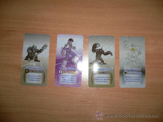 Coleccionismo: 4 TARJETAS EQUIPO ACTIMEL - Foto 1