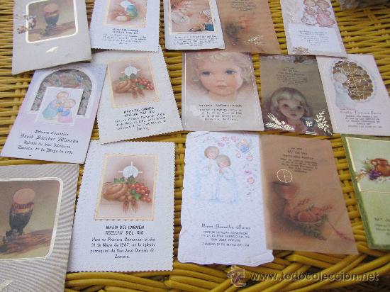 Coleccionismo: LOTE DE RECORDATORIOS DE PRIMERA COMUNION - Foto 2