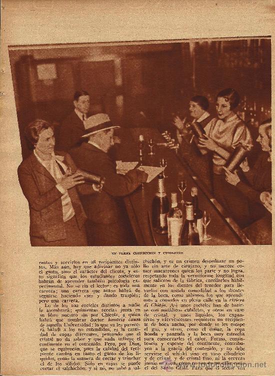 Coleccionismo: * AMERICAN BARTENDERS INSTITUTE YUR * Universidad coctelera - 1935