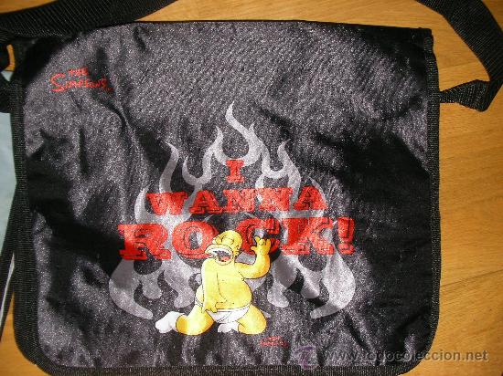 Coleccionismo: DOS BOLSAS BANDOLERA DE LOS SIMPSON - Foto 2