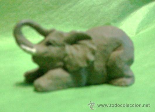Coleccionismo: miniatura - animal - elefante - marmolina - sin estrenar