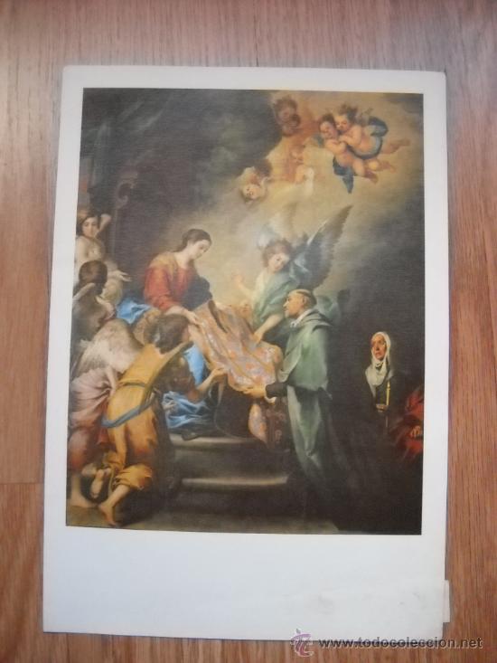 Coleccionismo: D&Iacute;PTICO PROPAGANDA LAURACICLINA - PINACOTECAS ESPA&Ntilde;OLAS - MUSEO DEL PRADO - MURILLO