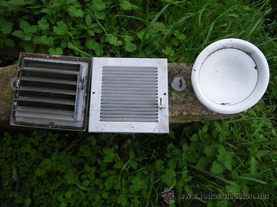 Coleccionismo: Trampillas para salida de aire caliente (chimeneas...)