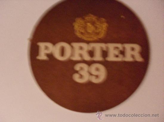 Coleccionismo: Posavasos cerveza Porter 39