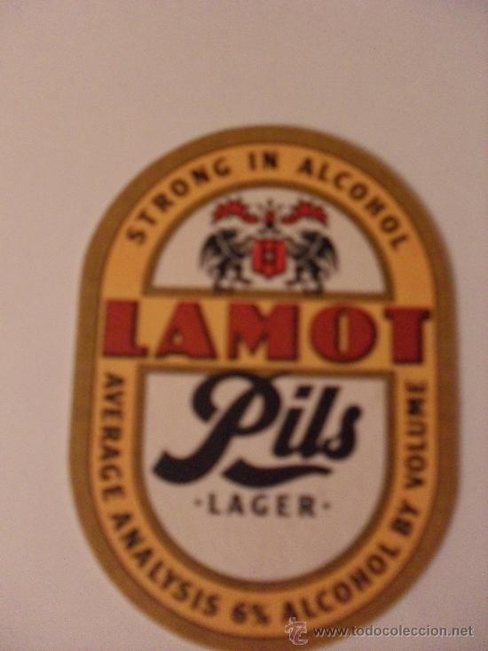 Collezionismo: Posavasos cerveza Lamot