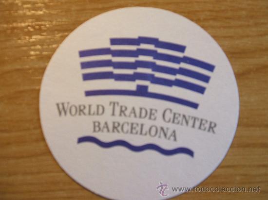 Coleccionismo: Posavasos World Trade Center Barcelona